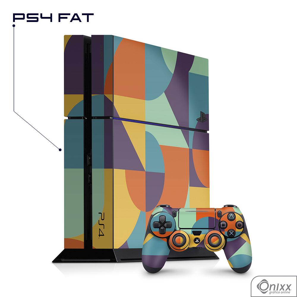 Skin adesivo para ps4 pro modelo 020 pop arte skins