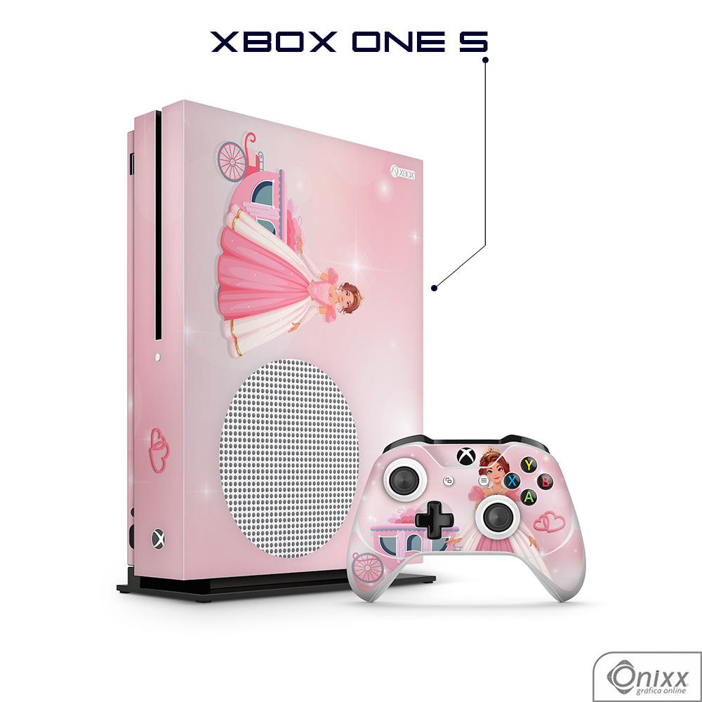 Skin Game Adesiva PS4 FAT Princesa Tema Rosa Adesivo Vinil