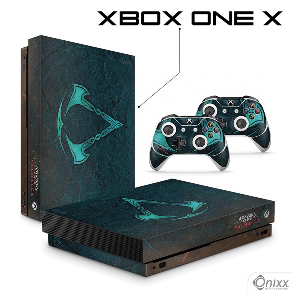 Skin Xbox One X Adesiva Assassins Creed Valhalla Rune