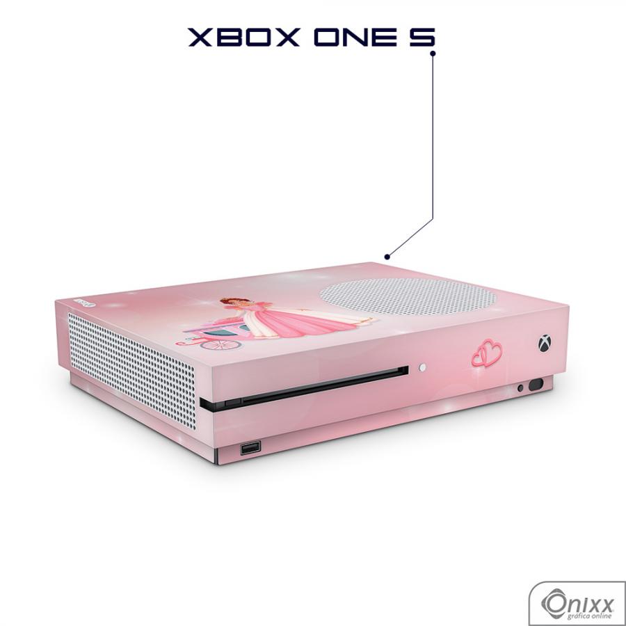 Skin Game Adesiva PS4 FAT Princesa Tema Rosa Adesivo Vinil