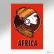 Kit De Placas Decorativas African Safari A4