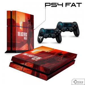 Skin Ps4 Fat Adesiva The Last Of Us Part 2 Adesivo Vinil Americano 10µ  4x0 Brilho Corte 100% Digital 