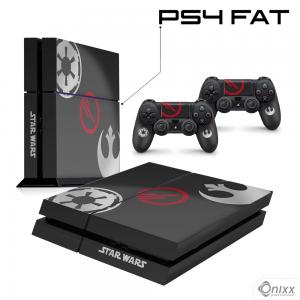 Skin Ps4 Fat Adesiva STAR WARS INFERNO SQUAD SPECIAL EDITION Adesivo Vinil Americano 10µ  4x0 Brilho Corte Eletrônico 