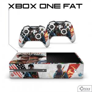 Skin Xbox One Fat Adesiva Call Of Duty Cold War Adesivo Vinil Americano 10µ  4x0 Brilho Corte Eletrônico 