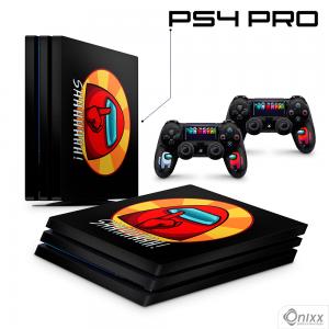 Skin Ps4 Pro Adesiva Among Us