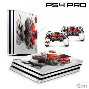 Skin Ps4 Pro Adesiva Street Figther V Adesivo Vinil Americano 10µ  4x0 Brilho Corte Eletrônico 