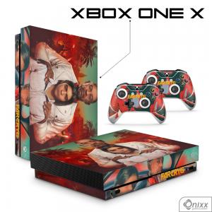 Skin Xbox One X Adesiva Far Cry 6 Adesivo Vinil Americano 10µ  4x0 Brilho Corte Eletrônico 
