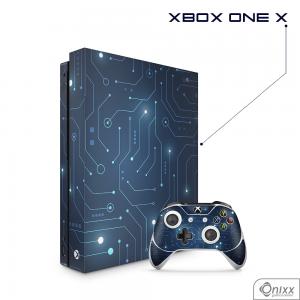 Skin Game Adesiva XBOX ONE X Tech Adesivo Vinil Americano 10µ  4x0 Brilho Corte Eletrônico 