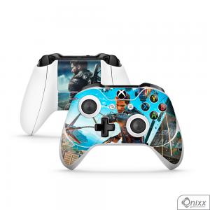 Skin Xbox Joysticks Adesiva Just Cause Adesivo Vinil Americano 10µ  4x0 Brilho Corte Eletrônico 