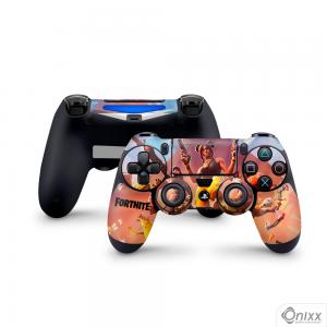 Skin Ps4 Joysticks Adesiva Fortnite Adesivo Vinil Americano 10µ  4x0 Brilho Corte Eletrônico 