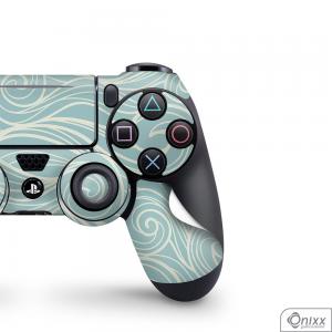 Skin Game Adesiva PS4 JOYSTICKS Light Blues Waves