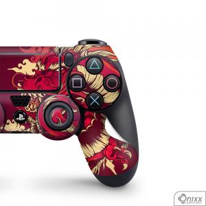 Skin Game Adesiva PS4 JOYSTICKS Dragão Vermelho