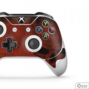 Skin Game Adesiva XBOX ONE JOYSTICKS Evil Skull Adesivo Vinil Americano 10µ  4x0 Brilho Corte Eletrônico 