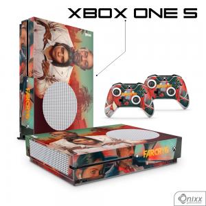 Skin Xbox One S Adesiva Far Cry 6 Adesivo Vinil Americano 10µ  4x0 Brilho Corte Eletrônico 