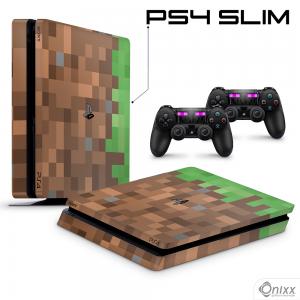 Skin Ps4 Slim Adesiva Minecraft