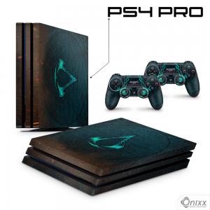 Skin Ps4 Pro Adesiva Assassins Creed Valhalla Rune