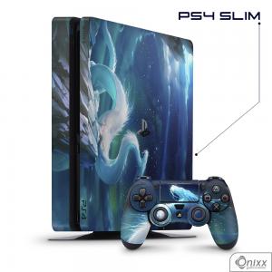 Skin Game Adesiva PS4 SLIM White Dragon