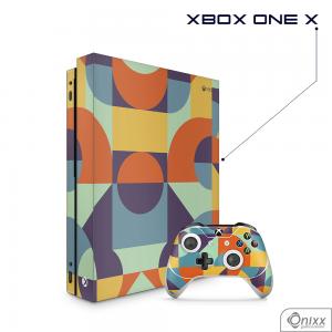 Skin Game Adesiva XBOX ONE X Color Pop Adesivo Vinil Americano 10µ  4x0 Brilho Corte Eletrônico 