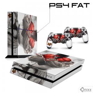 Skin Ps4 Fat Adesiva Street Figther V