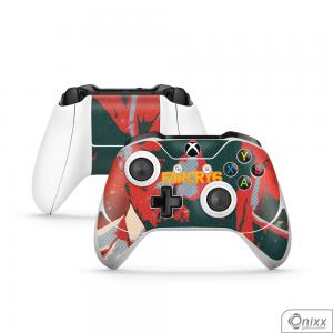 Skin Xbox Joysticks Adesiva Far Cry 6 Adesivo Vinil Americano 10µ  4x0 Brilho Corte Eletrônico 