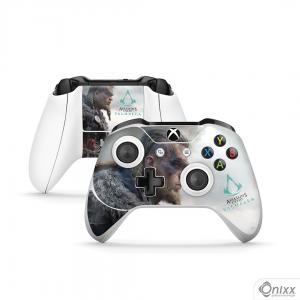 Skin Xbox Joysticks Adesiva Assassins Creed Valhalla Adesivo Vinil Americano 10µ  4x0 Brilho Corte Eletrônico 