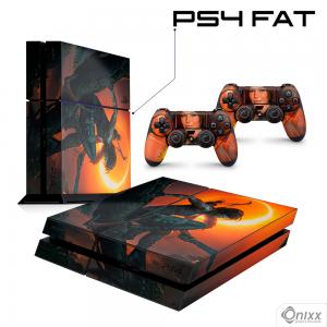 Skin Ps4 Fat Adesiva Tomb Raider Adesivo Vinil Americano 10µ  4x0 Brilho Corte 100% Digital 