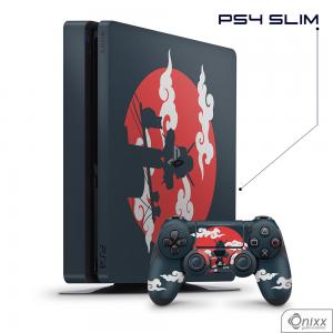 Skin Game Adesiva PS4 SLIM Ninja Renegado Adesivo Vinil Americano 10µ  4x0 Brilho Corte Eletrônico 