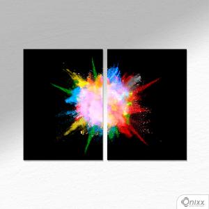 Kit De Placas Decorativas Color Explosion In Black A4