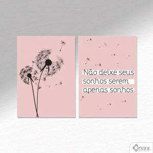 Kit De Placas Decorativas Dandelion A4