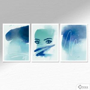 Kit De Placas Decorativas Ocean Eyes A4