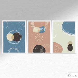 Kit De Placas Decorativas Organic Shapes A4