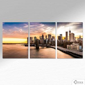 Kit De Placas Decorativas Ponte De Manhattan A4