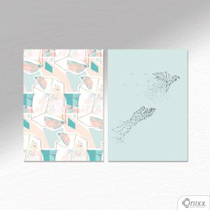 Kit De Placas Decorativas Tsuru Fly A4