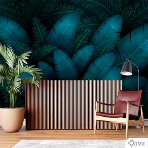 Painel Adesivo Folhagem Tropical