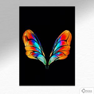 Placa Decorativa Buterfly Wings A4 MDF 3mm 30X20CM 4x0 Adesivo Fosco Corte Reto Fita Dupla Face 3M