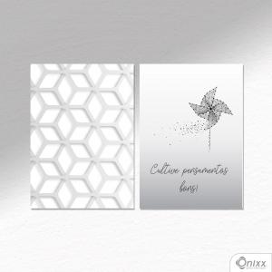 Kit De Placas Decorativas Cultive Pensamentos A4