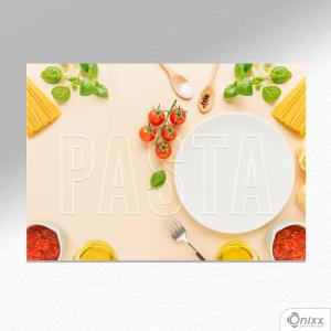 Placa Decorativa Pasta A4 MDF 3mm 30X20CM 4x0 Adesivo Fosco Corte Reto Fita Dupla Face 3M