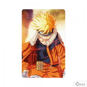 Skin Card Naruto Adesivo Vinílico 0,10 8,5x5,4cm 4x0 / Impressão Digital  Corte Contorno 