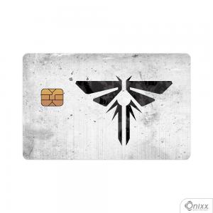Skin Card The Last Of Us Adesivo Vinílico 0,10 8,5x5,4cm 4x0 / Impressão Digital  Corte Contorno 