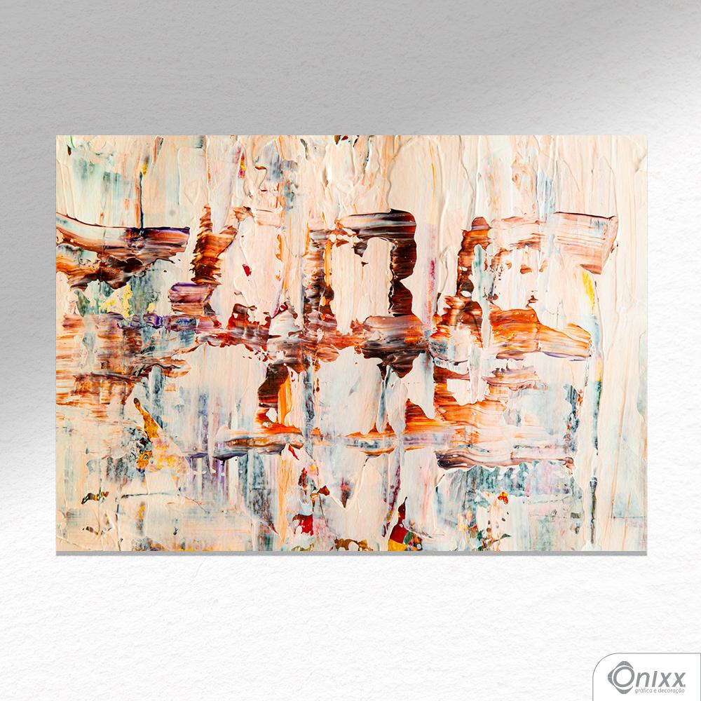 Placa Decorativa Ligth Colors Expressive A4